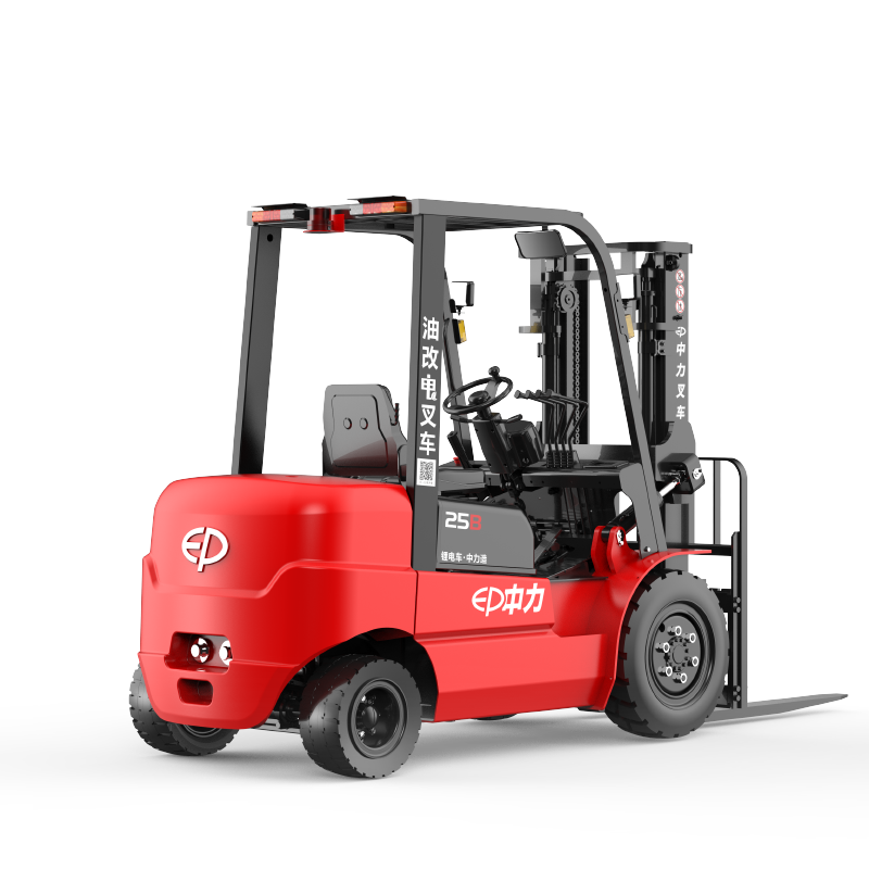 ICE252B2/302B2/322B2/352B2 2.5/3.0/3.2/3.5吨锂电平衡重叉车 B系列油改电